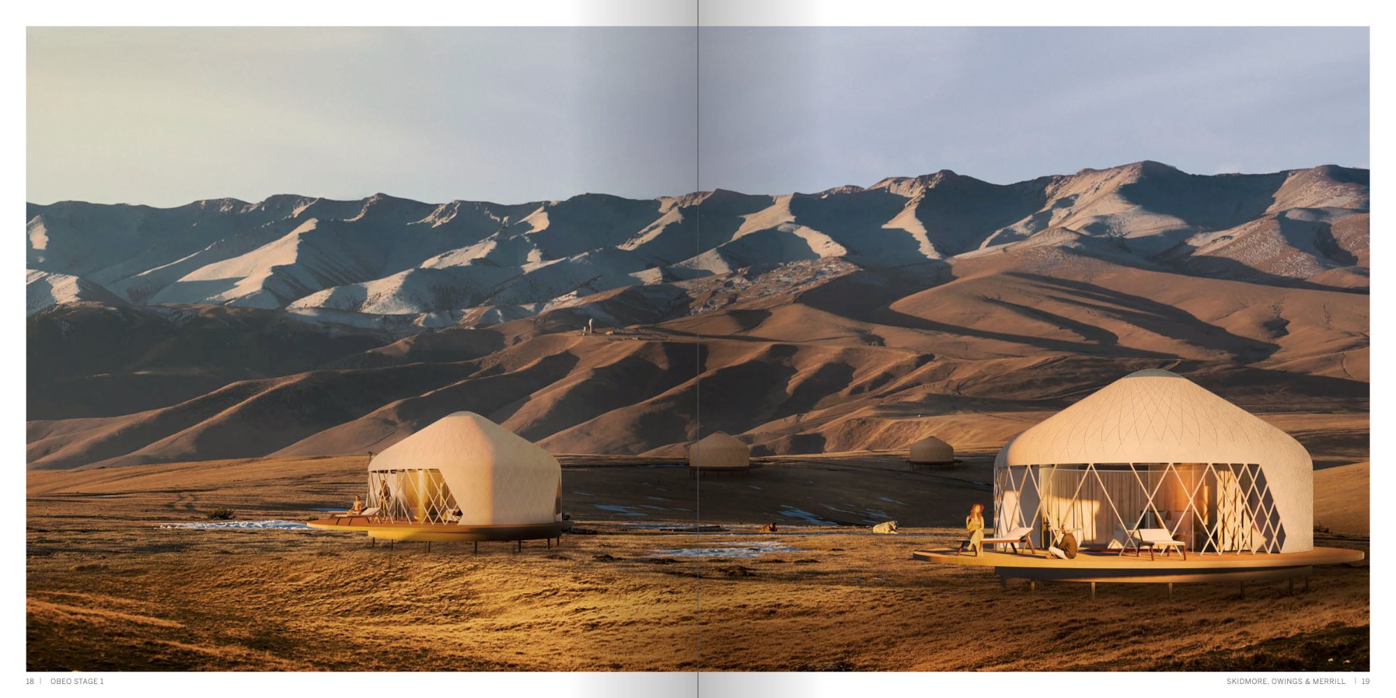 Nomadic luxury hotel